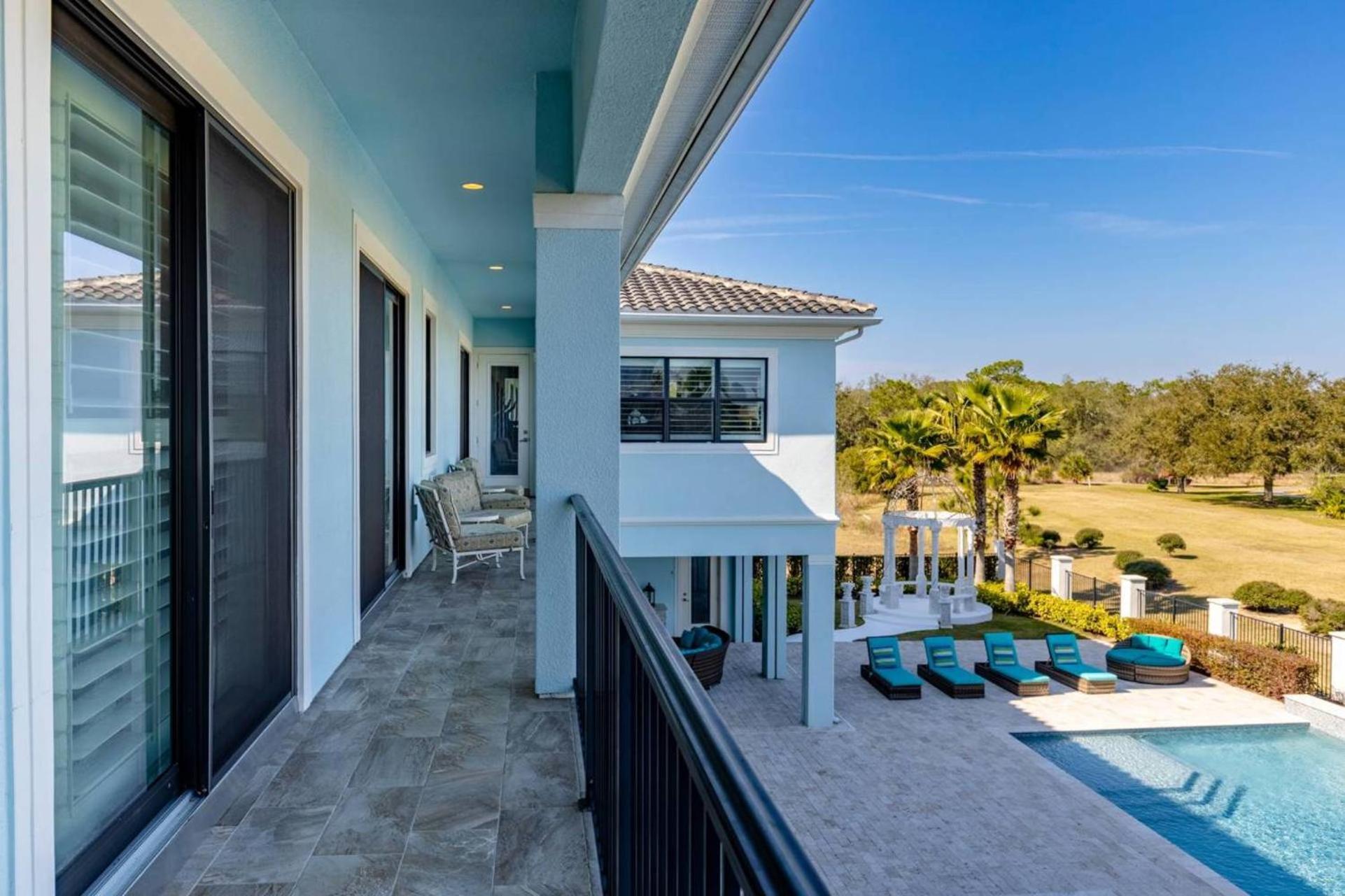 Beautiful 5 Star Mansion With Private Pool On The Prestigious Reunion Resort Orlando Mansion 6280 키시미 외부 사진