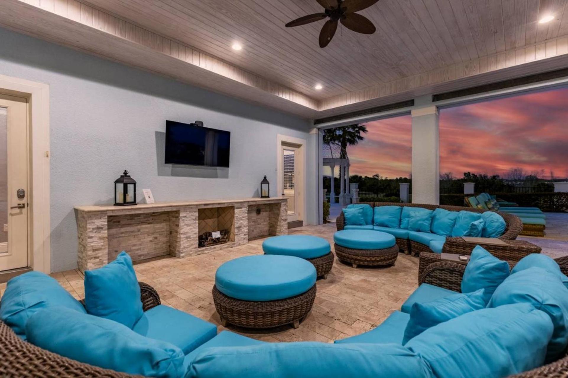 Beautiful 5 Star Mansion With Private Pool On The Prestigious Reunion Resort Orlando Mansion 6280 키시미 외부 사진