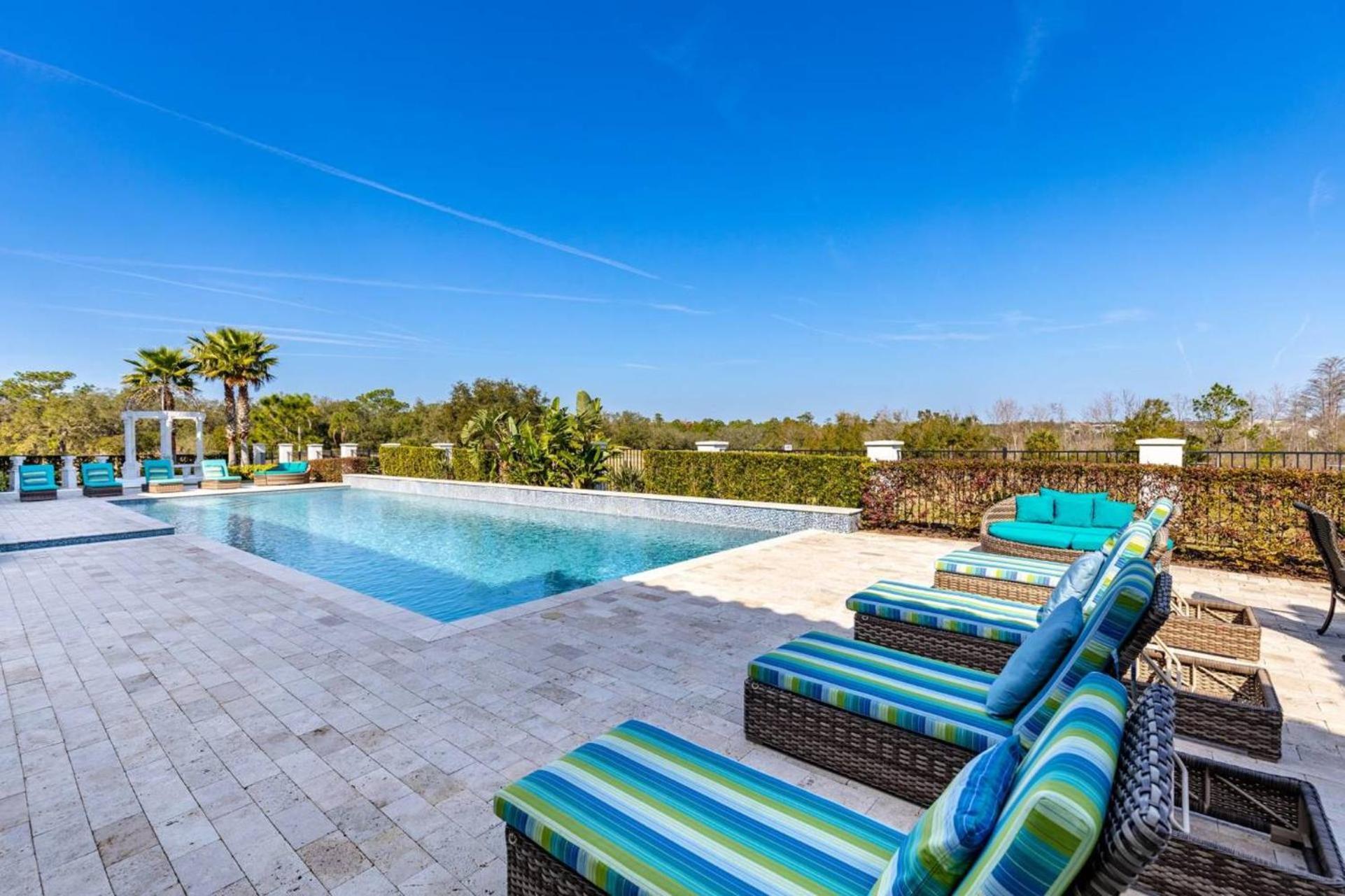 Beautiful 5 Star Mansion With Private Pool On The Prestigious Reunion Resort Orlando Mansion 6280 키시미 외부 사진