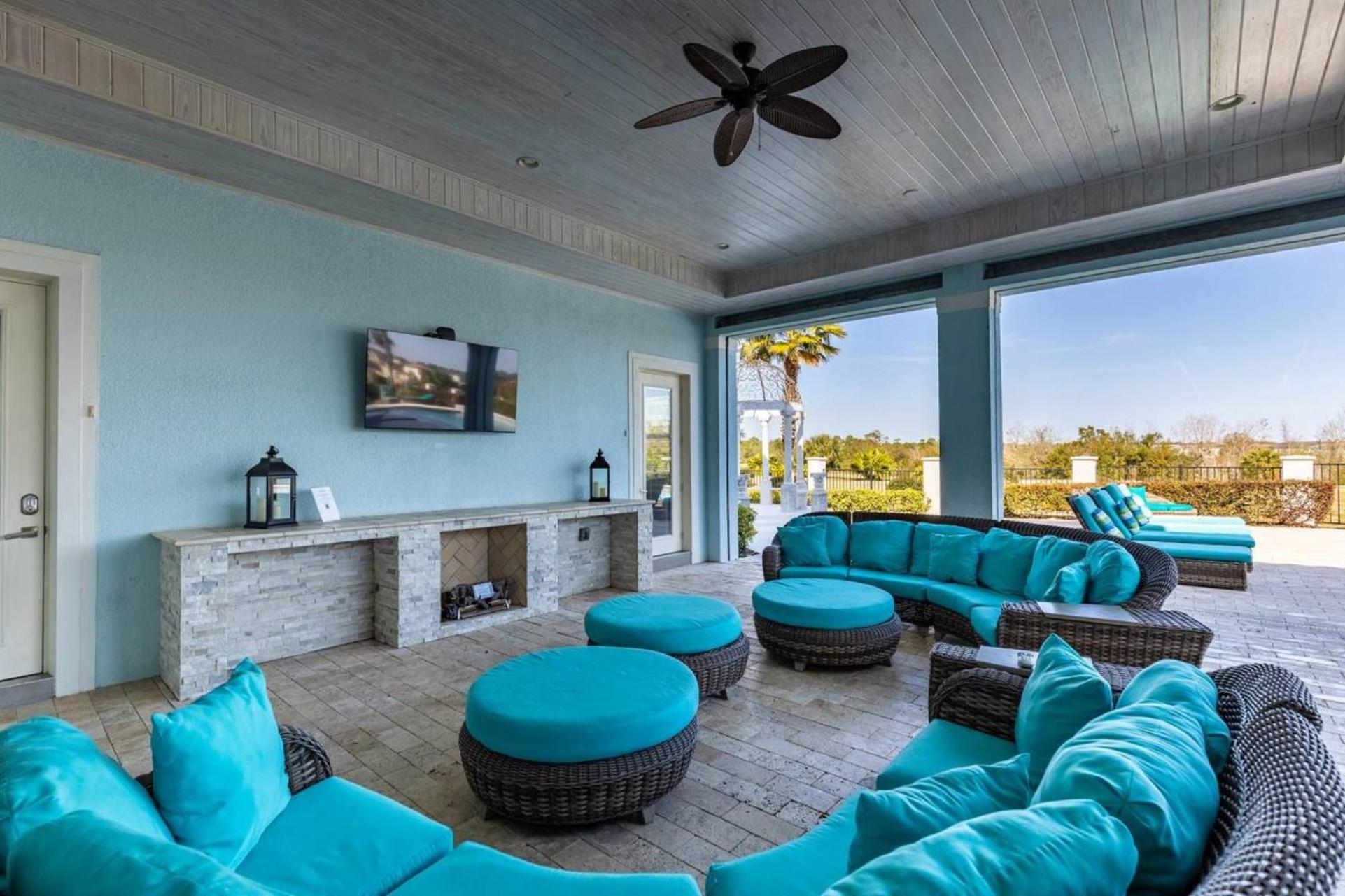 Beautiful 5 Star Mansion With Private Pool On The Prestigious Reunion Resort Orlando Mansion 6280 키시미 외부 사진