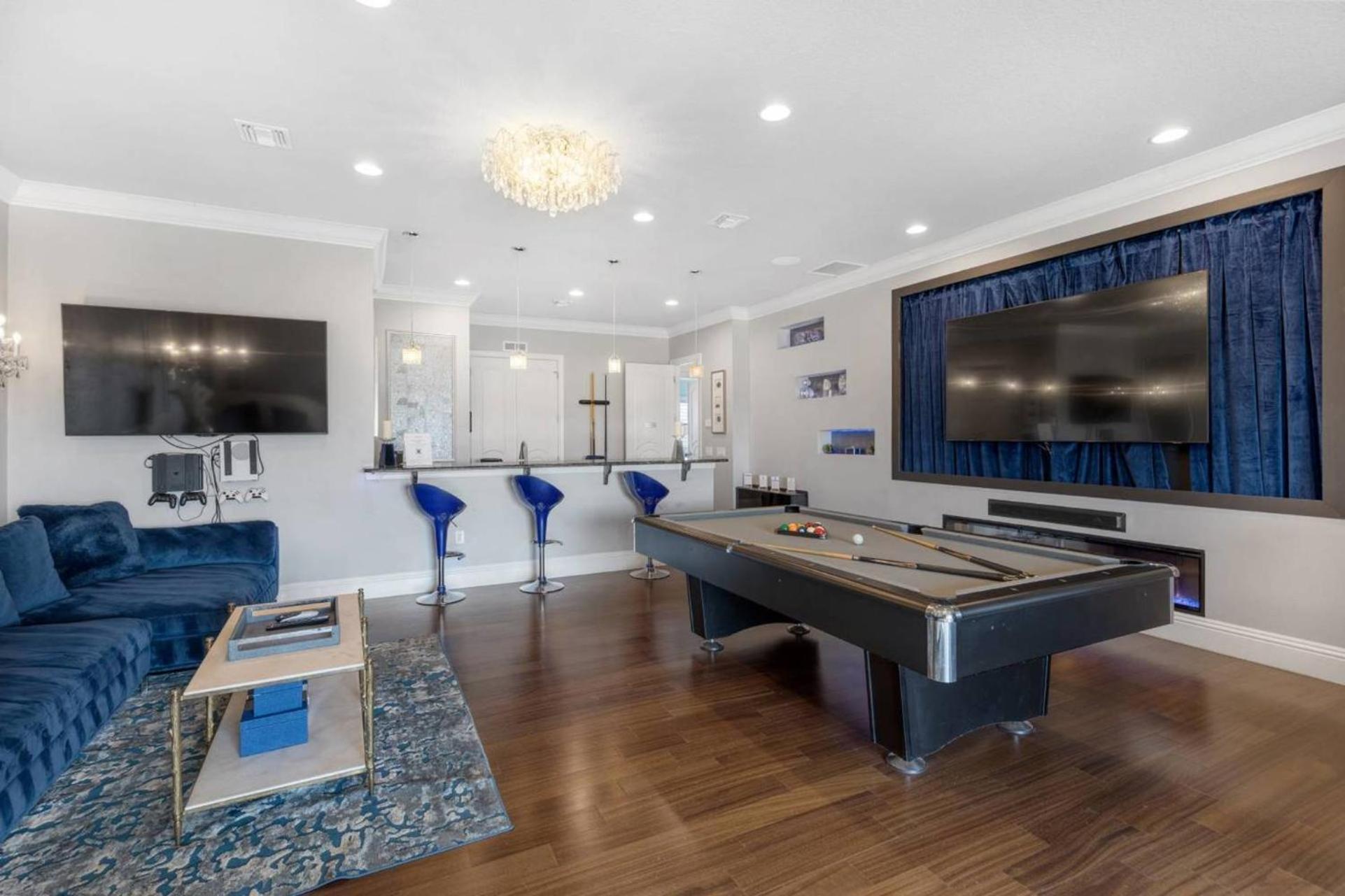 Beautiful 5 Star Mansion With Private Pool On The Prestigious Reunion Resort Orlando Mansion 6280 키시미 외부 사진