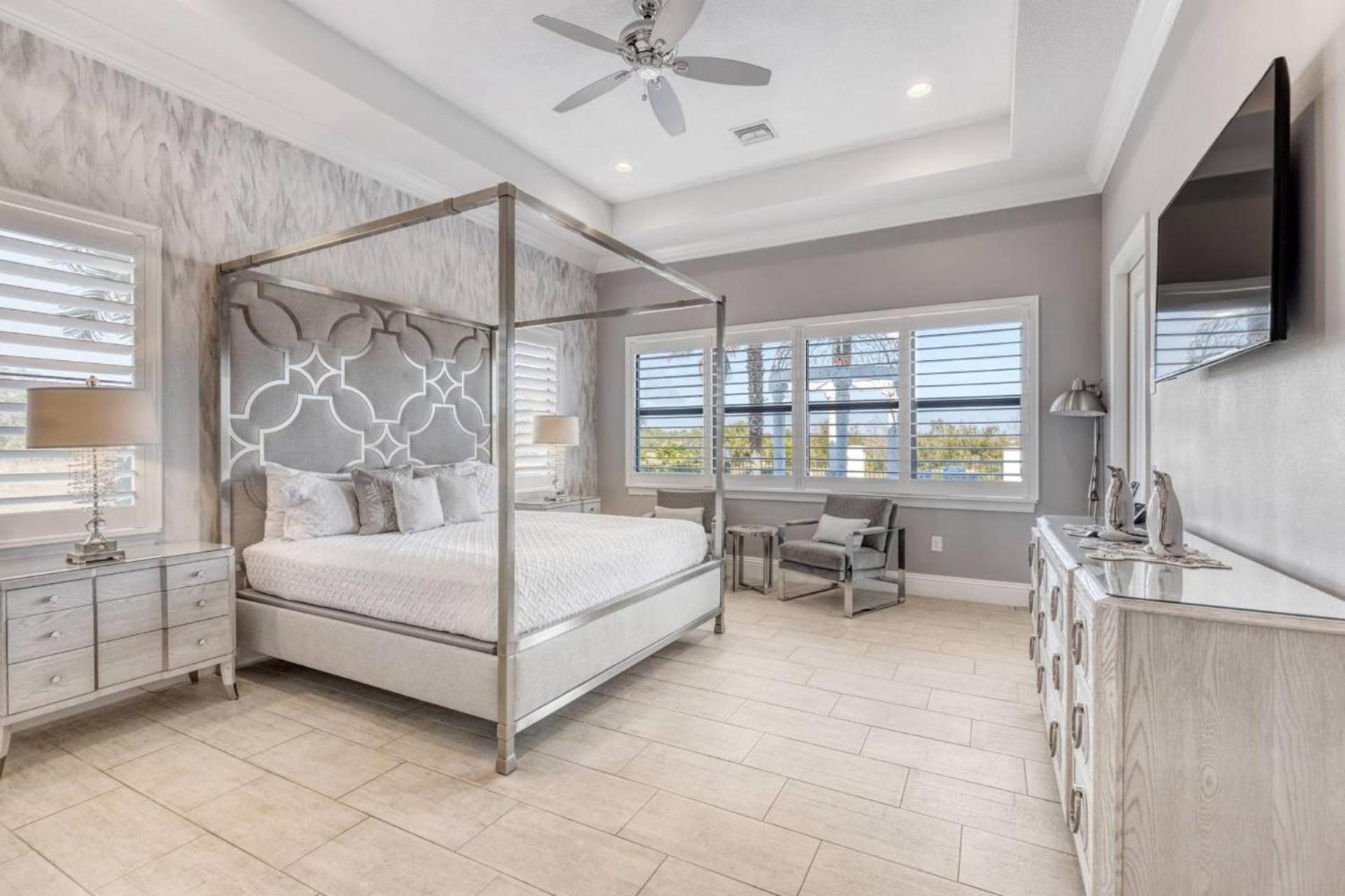 Beautiful 5 Star Mansion With Private Pool On The Prestigious Reunion Resort Orlando Mansion 6280 키시미 외부 사진