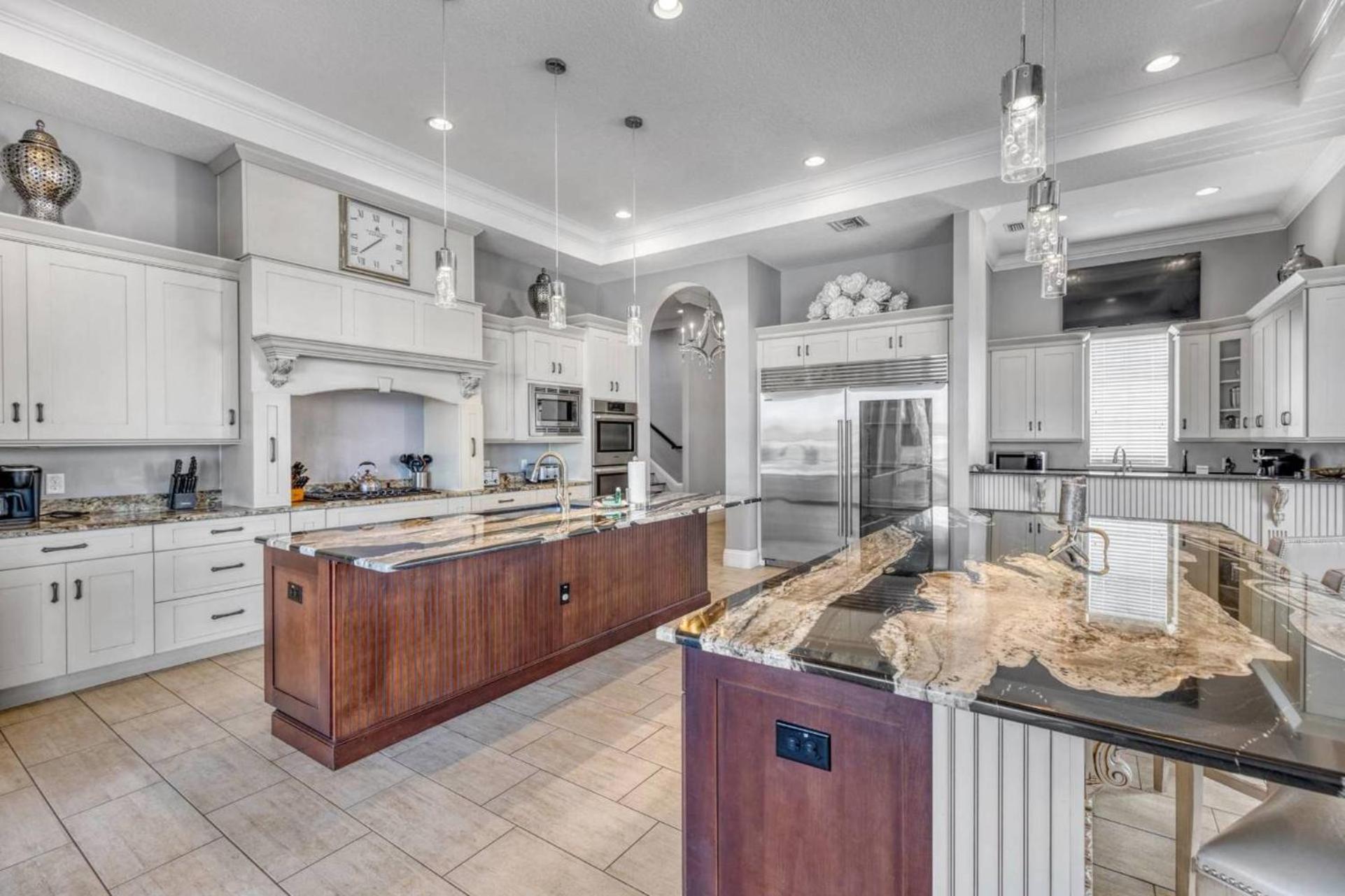 Beautiful 5 Star Mansion With Private Pool On The Prestigious Reunion Resort Orlando Mansion 6280 키시미 외부 사진