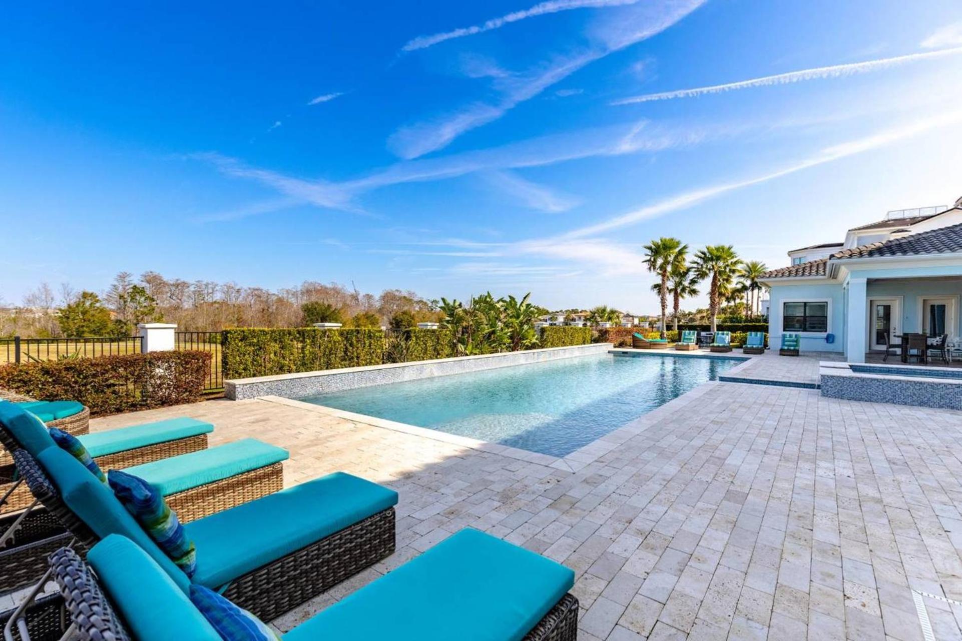 Beautiful 5 Star Mansion With Private Pool On The Prestigious Reunion Resort Orlando Mansion 6280 키시미 외부 사진