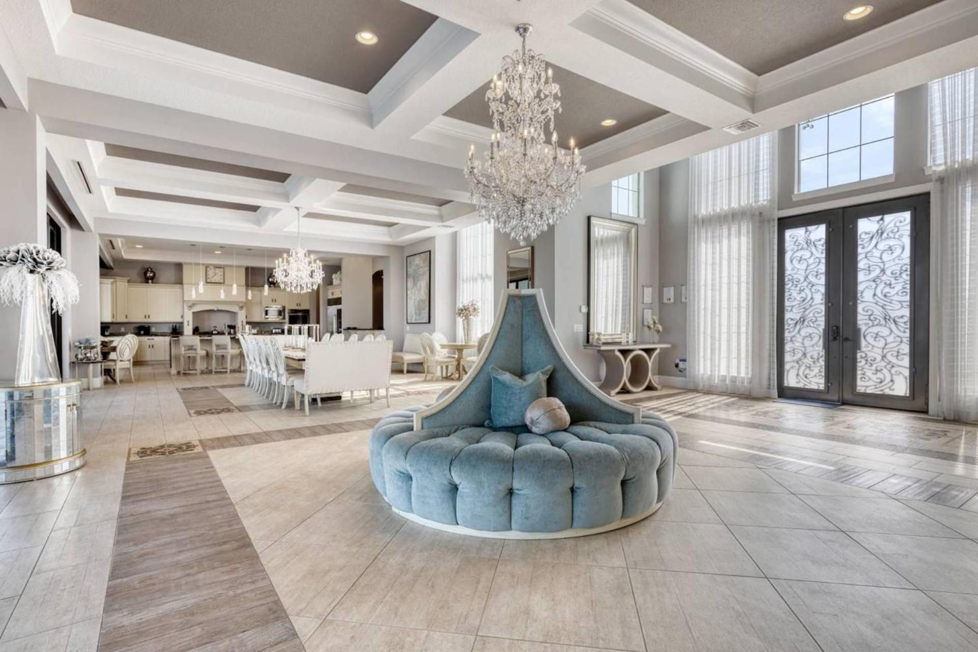Beautiful 5 Star Mansion With Private Pool On The Prestigious Reunion Resort Orlando Mansion 6280 키시미 외부 사진
